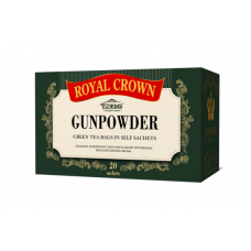 Чай "ROYAL CROWN" 20ф/п*2г зел."GUNPOWDER" конв_15шт/ящ
